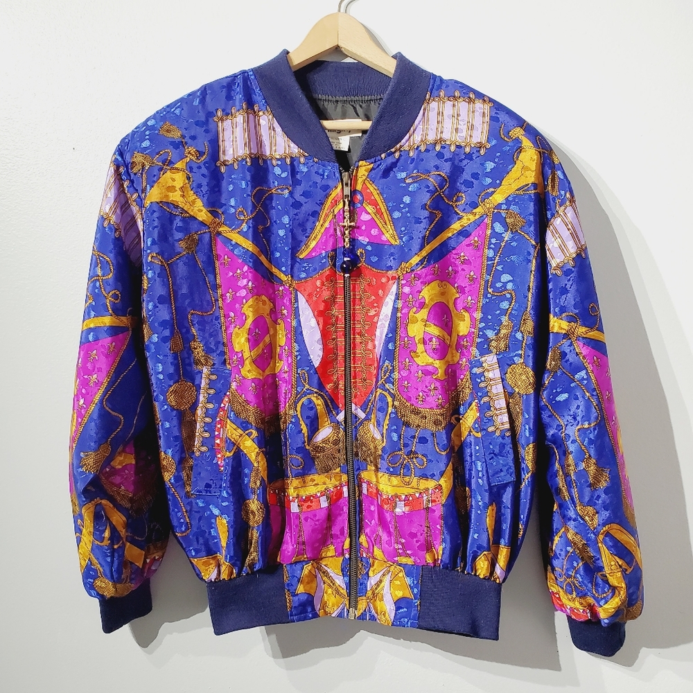 Vintage Mighty 90's Windbreaker Large Gold